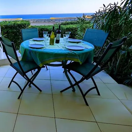 Lägenhet Cosy, Superbe Vue Mer, Piscine.